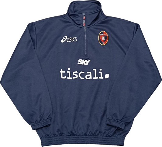 maglia calcio cagliari ASICS worn 2004 training football TISCALI Sky
