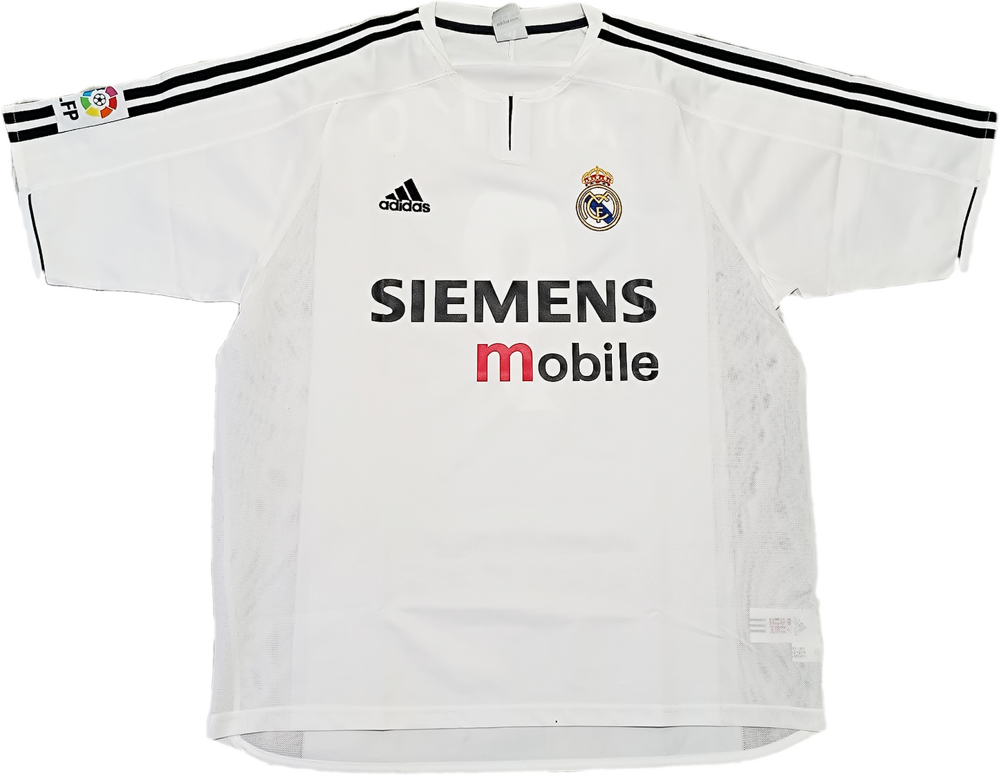 maglia calcio Ronaldo Real Madrid vintage Siemens Mobile 2003 2004 LFP Kit home