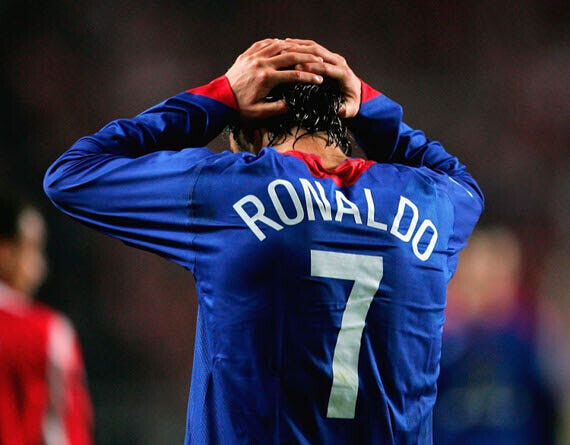 Manchester united blue vodafone jersey cheap