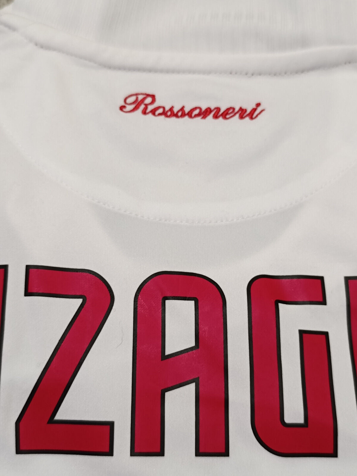 maglia milan Inzaghi FORMOTION match worn adidas Bwin 2008 2009 signed Vintage L