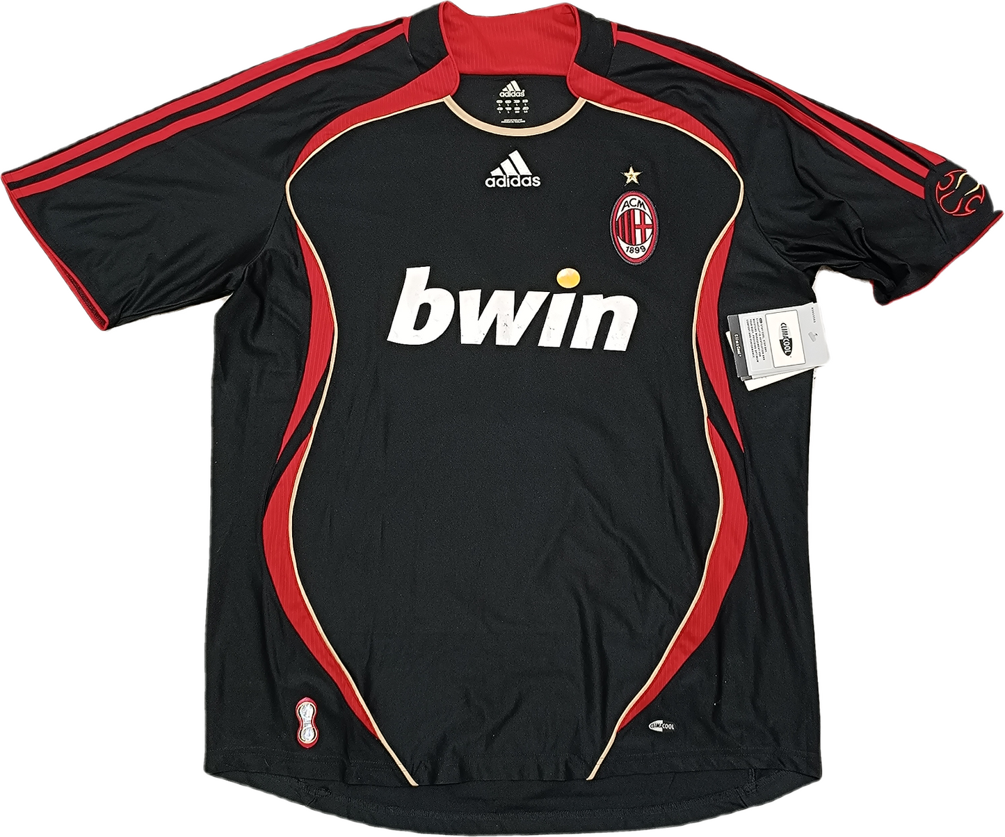 maglia milan Maldini home store version adidas Bwin 2006 2007 Vintage L