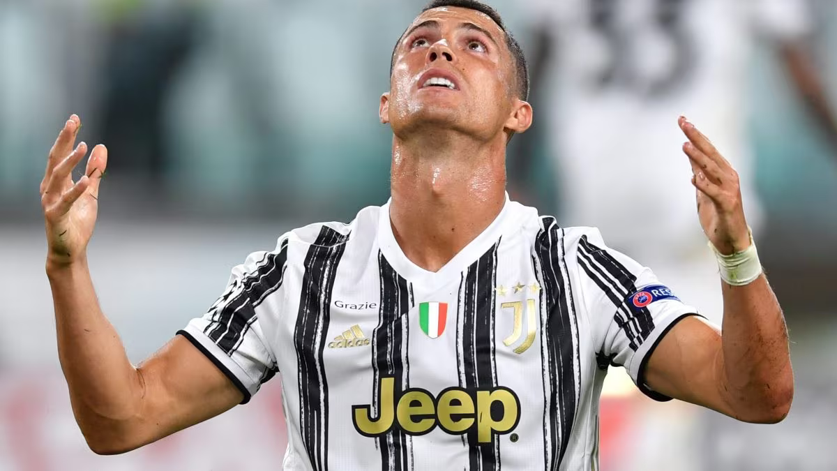 maglia match worn Juventus RONALDO UCL indossata vs LIONE 2020-21 Adidas #GRAZIE