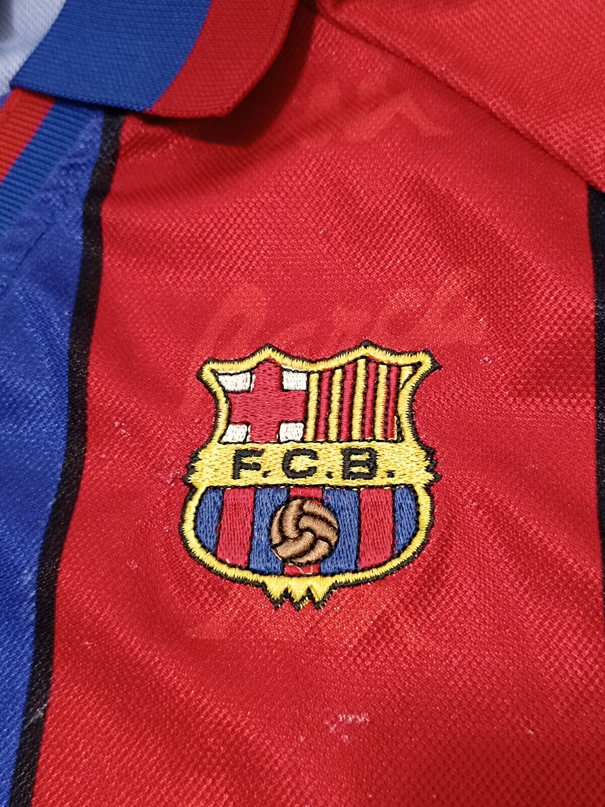 maglia calcio vintage FC BARCELONA camiseta RONALDO Kappa 1996 1997