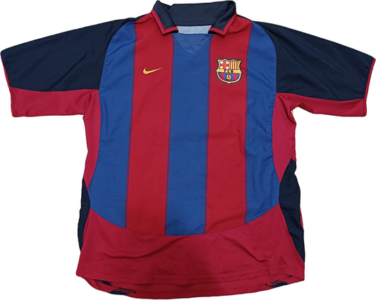 maglia Ronaldinho barcellona away  #10 NIKE 2003 2004 shirt jersey L