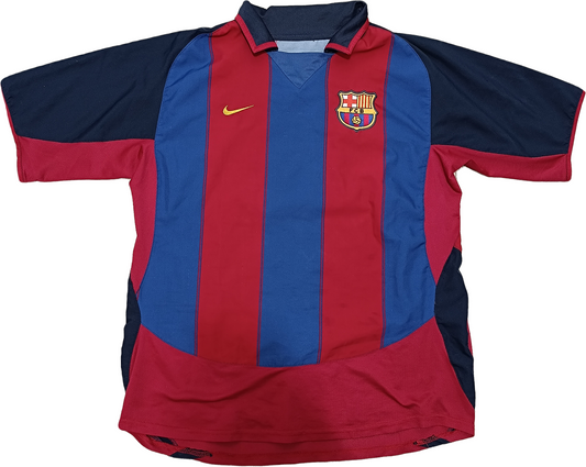 maglia Ronaldinho barcellona away #10 NIKE 2003 2004 shirt jersey L