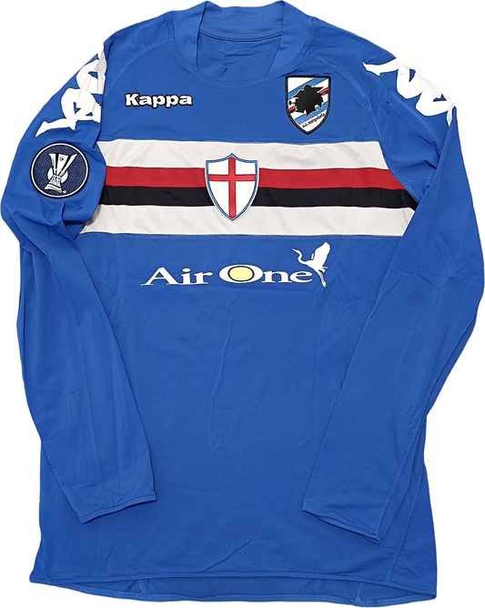 maglia calcio vintage Sampdoria CASSANO player issue 2008 2009 XL Kappa AIRONE