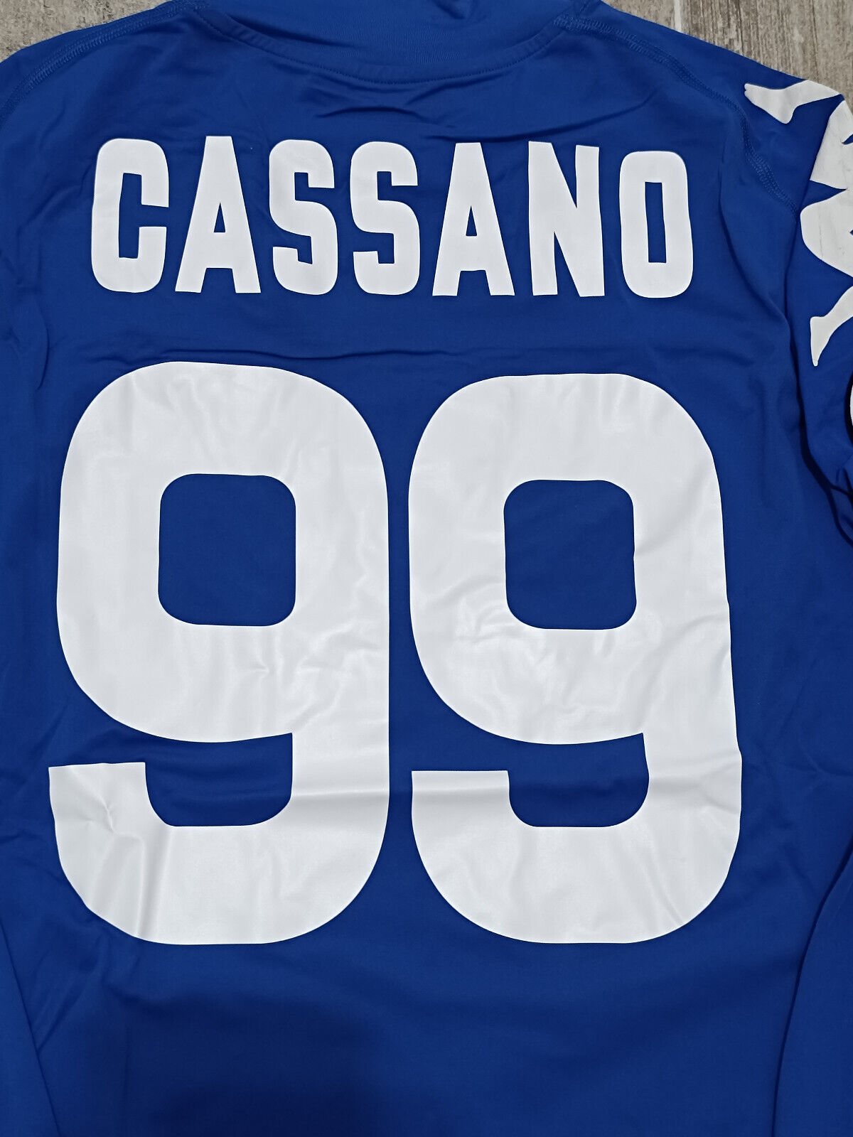 maglia calcio vintage Sampdoria CASSANO player issue 2008 2009 XL Kappa AIRONE