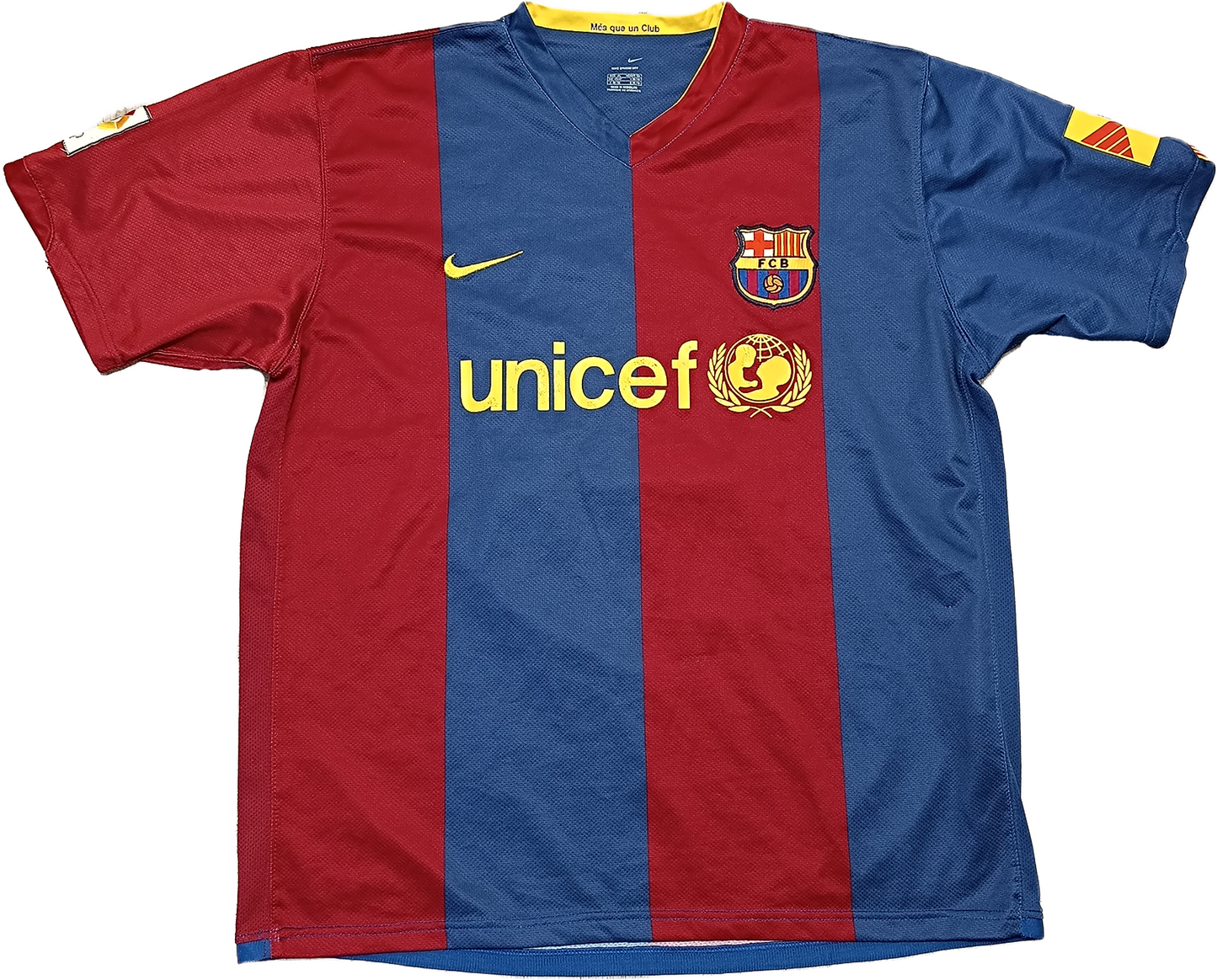 maglia calcio RONALDINHO barcellona home Barca NIKE 2006 2007 shirt camiseta