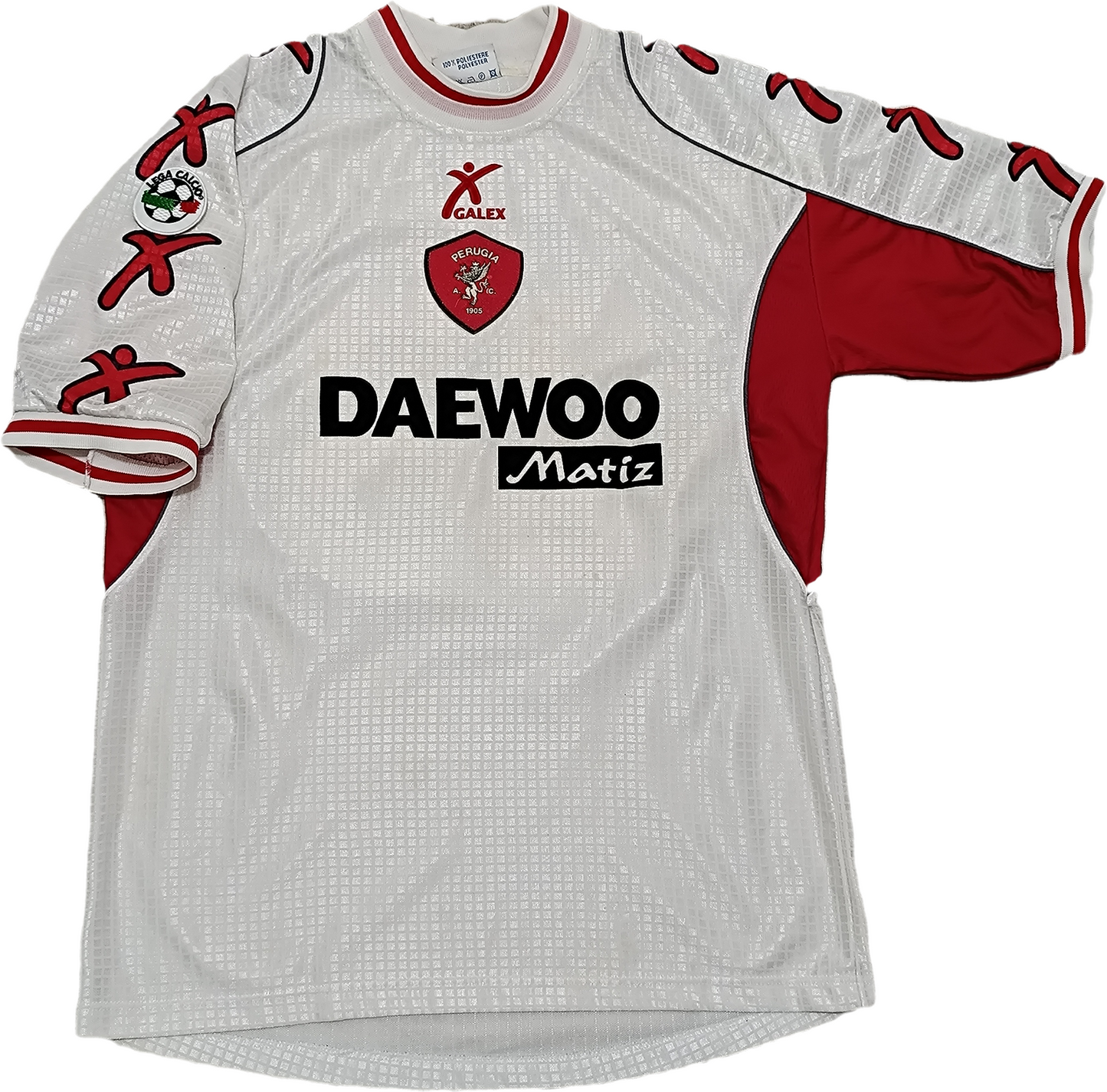 maglia calcio vintage Perugia MATERAZZI 2000 2001 Galex  player friendly L