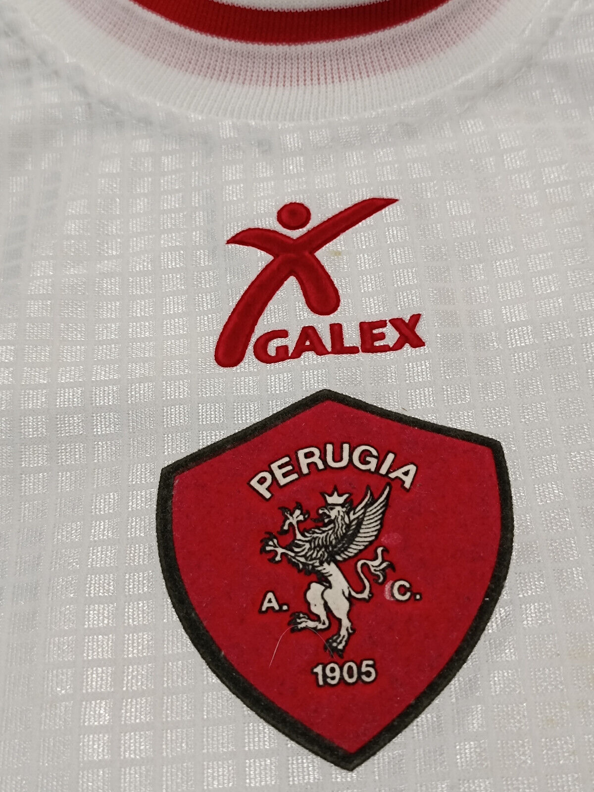 maglia calcio vintage Perugia MATERAZZI 2000 2001 Galex  player friendly L