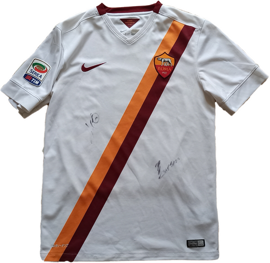 MAGLIA ROMA TOTTI calcio shirt 2014 2015 JERSEY NIKE stadium Version NO THAI