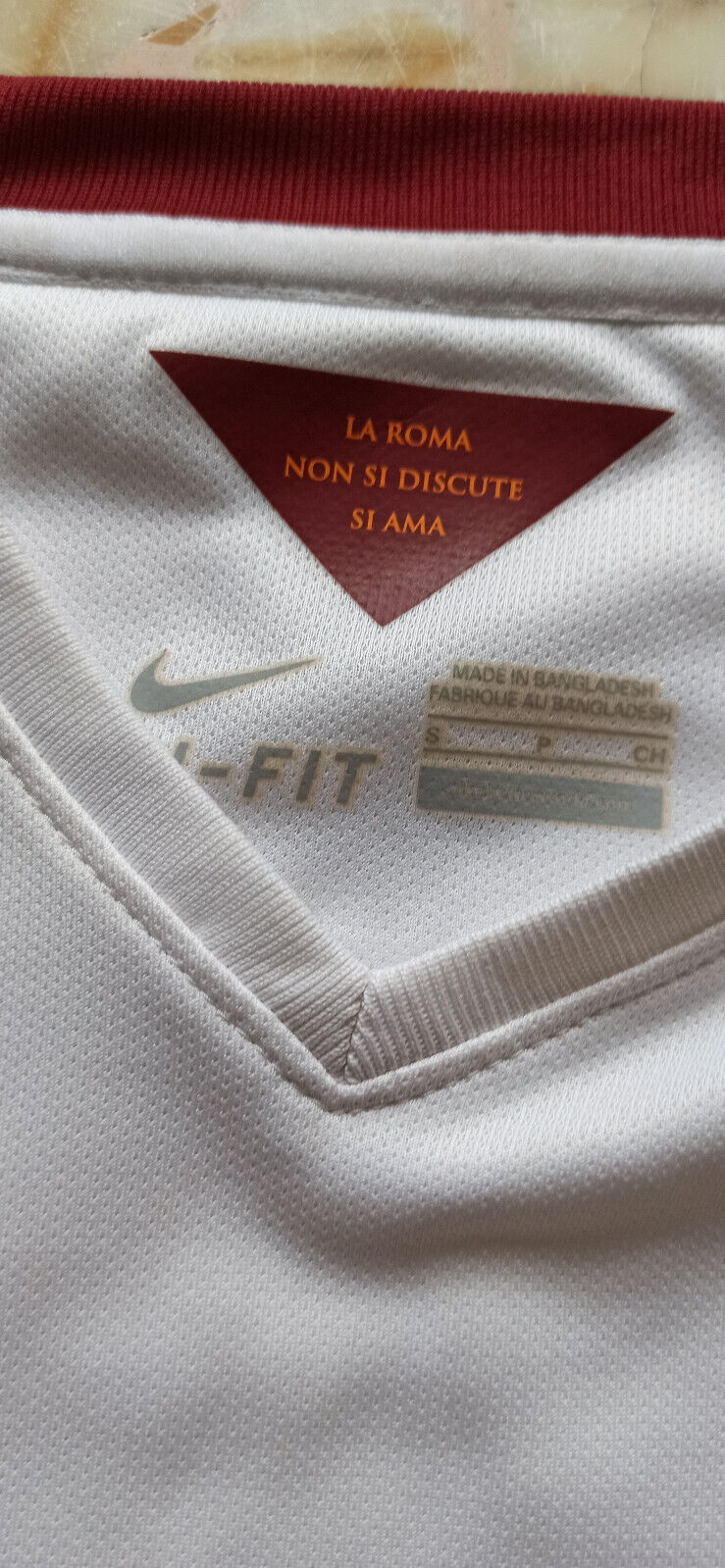 MAGLIA ROMA TOTTI calcio shirt 2014 2015 JERSEY NIKE stadium Version NO THAI