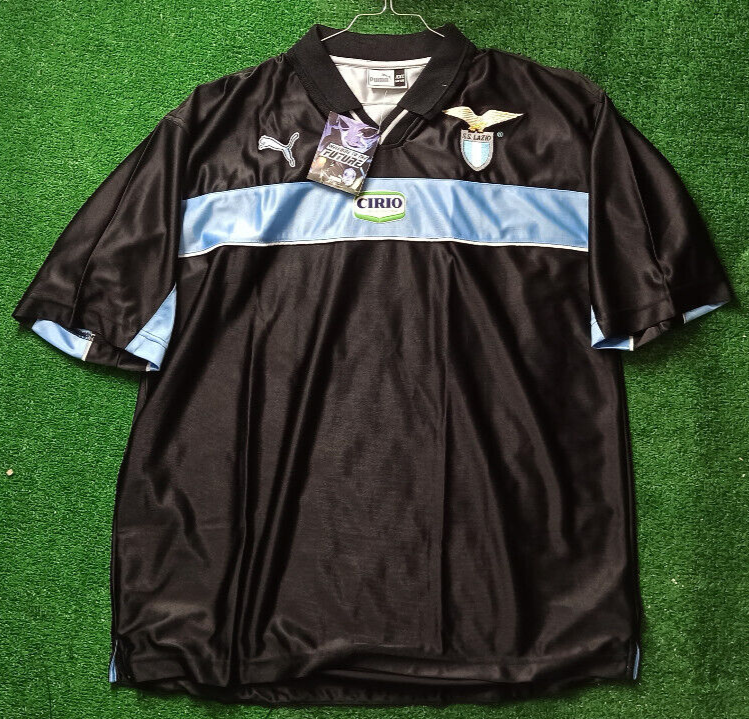 maglia calcio vintage SS Lazio Puma scudetto Cirio 2000 training