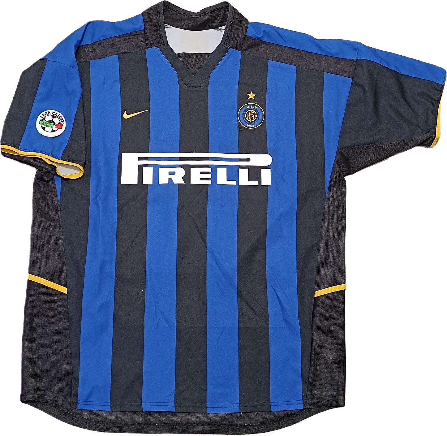 maglia calcio Inter vintage RECOBA Pirelli 2002 2003 ORIGINALE jersey shirt L