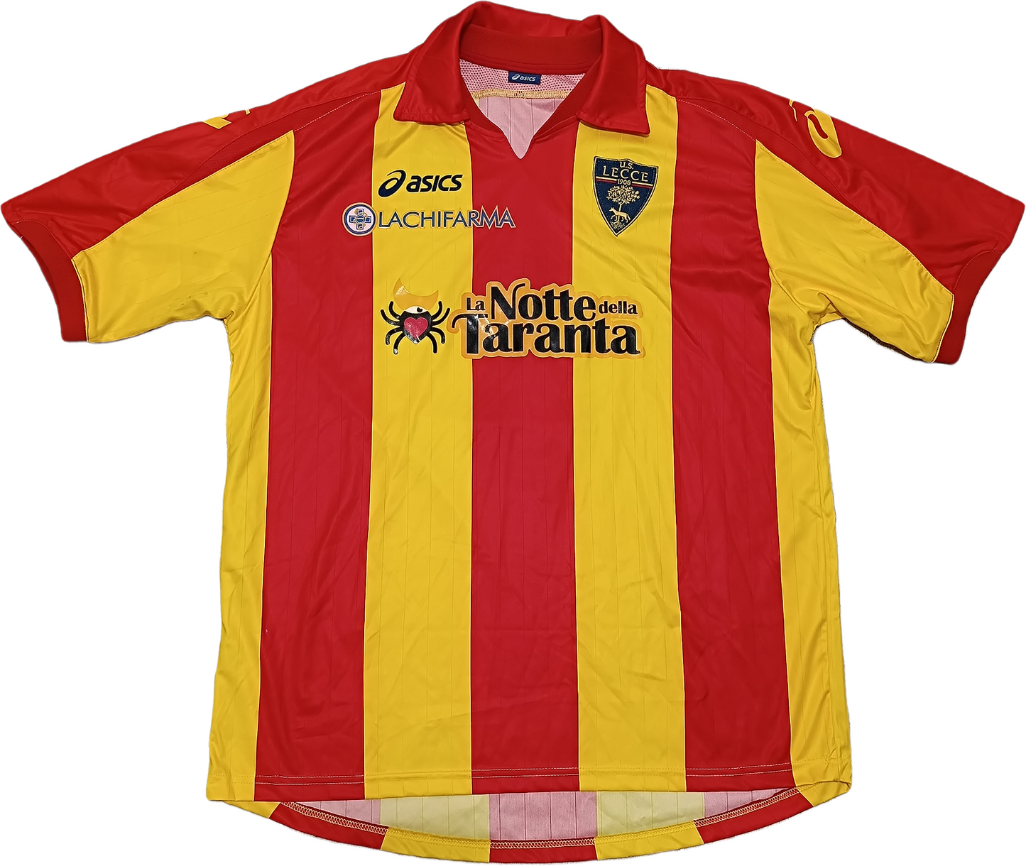 maglia calcio vintage LECCE Asics 2007 2008 SERIE B XL PLAYER