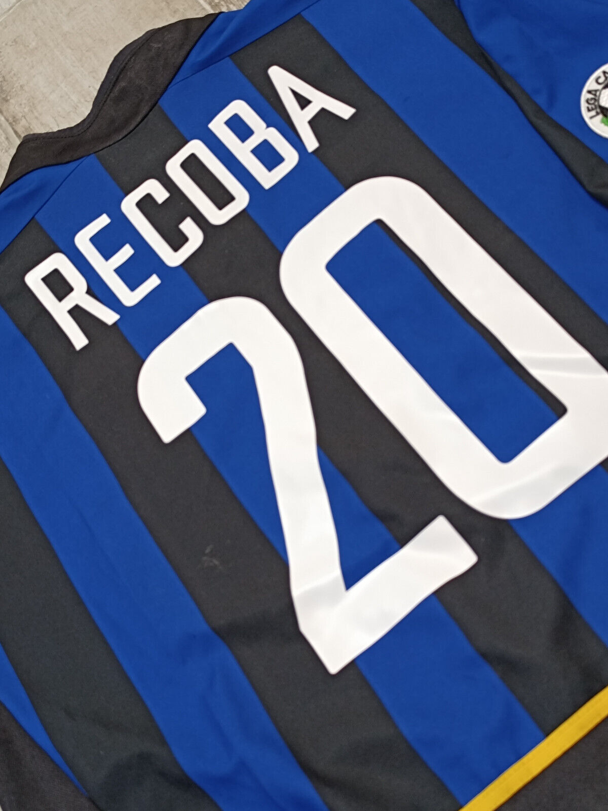 maglia calcio Inter vintage RECOBA Pirelli 2002 2003 ORIGINALE jersey shirt L