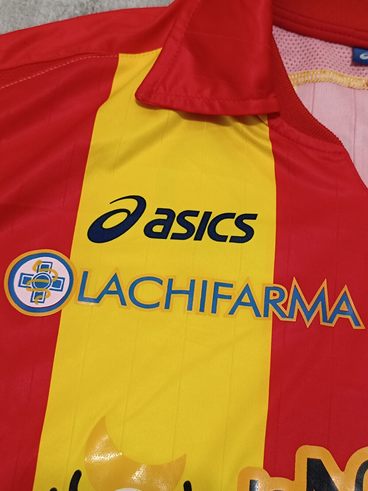 maglia calcio vintage LECCE Asics 2007 2008 SERIE B XL PLAYER