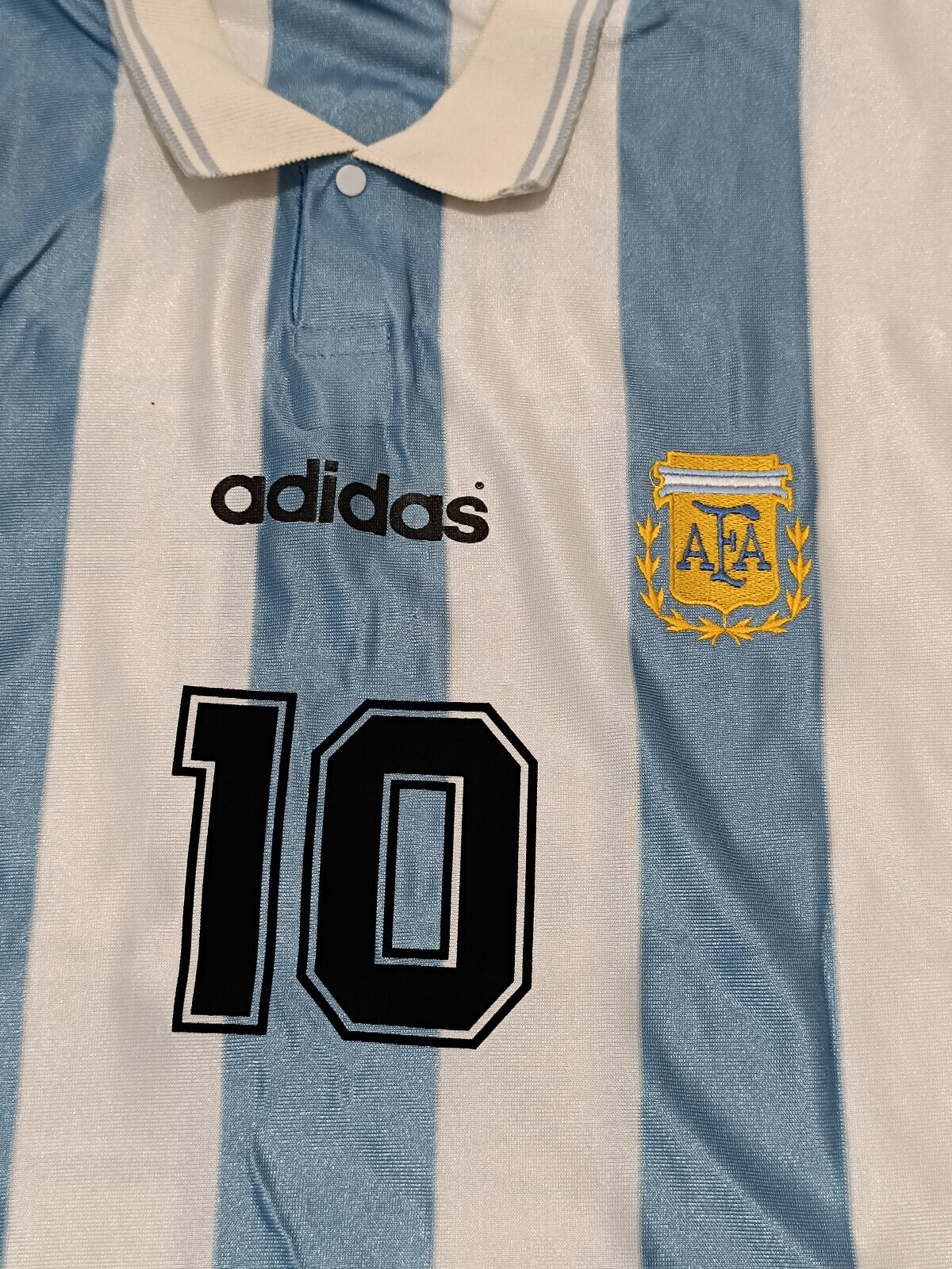 maglia calcio vintage Maradona Argentina USA 1994 World Cup ADIDAS shirt T3