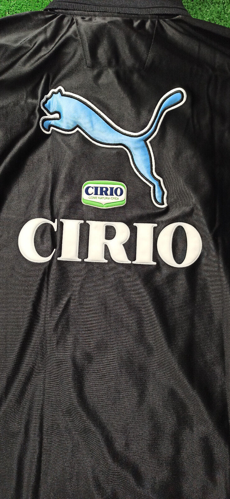 maglia calcio vintage SS Lazio Puma scudetto Cirio 2000 training