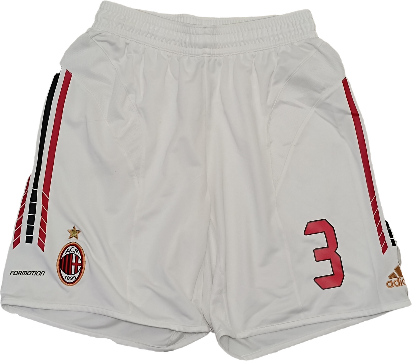 pantaloncini calcio Adidas AC Milan Match Worn shorts 2004-05 FORMOTION Maldini