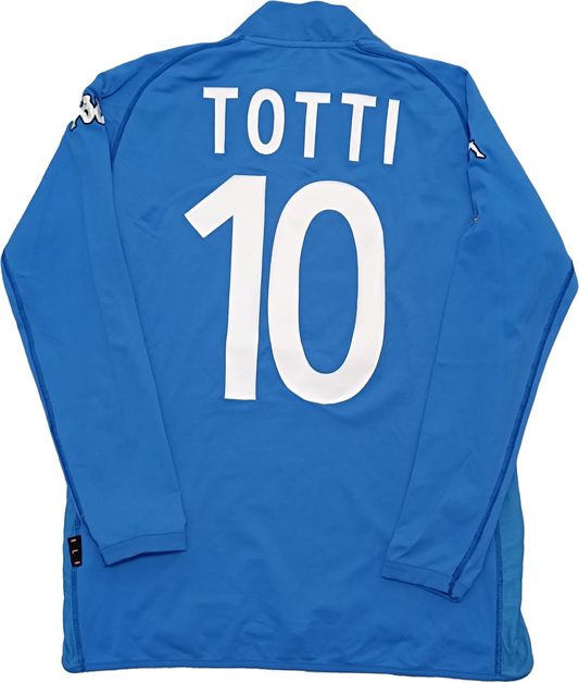 maglia calcio vintage italia TOTTI World Cup 2002 *ITALY* Korea L jersey shirt