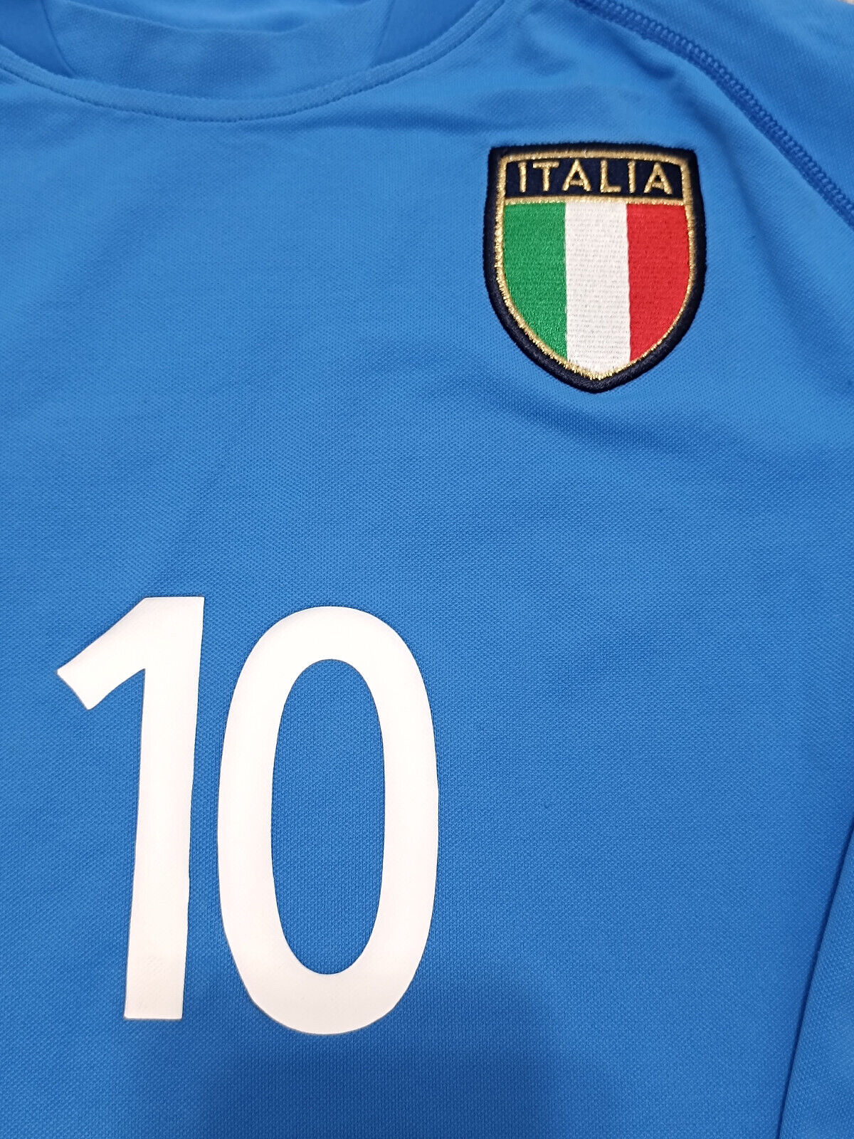 maglia calcio vintage italia TOTTI World Cup 2002  *ITALY* Korea L jersey shirt