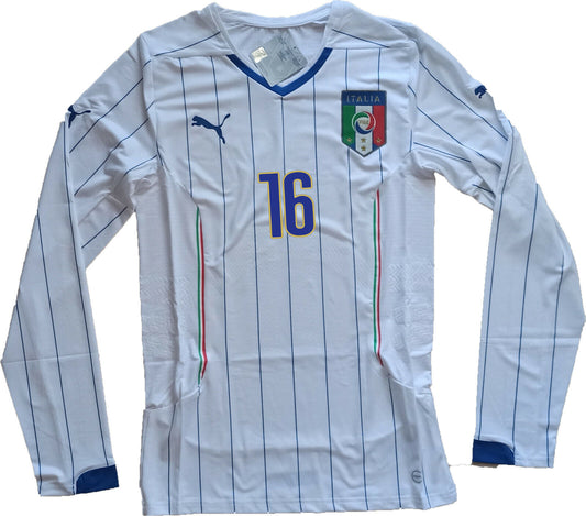 maglia DE ROSSI Puma italia match worn *player issue* magazzino preparata XL