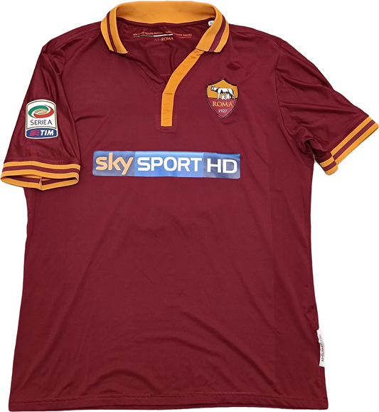 maglia roma TOTTI UNBRAND 2013 2014 Sky Sport jersey XL Home vintage shirt