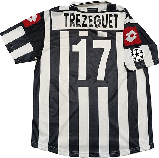 maglia calcio vintage JUVENTUS 2000 2001 TREZEGUET XL Player Version TU Mobile