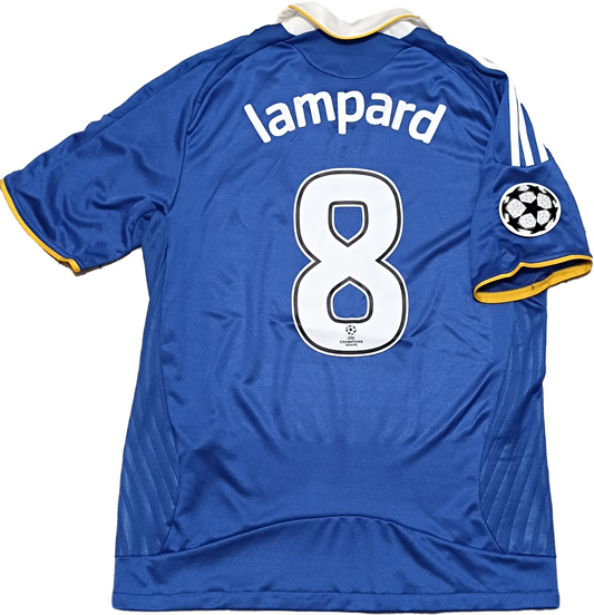 maglia calcio vintage Chelsea LAMPARD Champions League adidas Samsung 2008-09