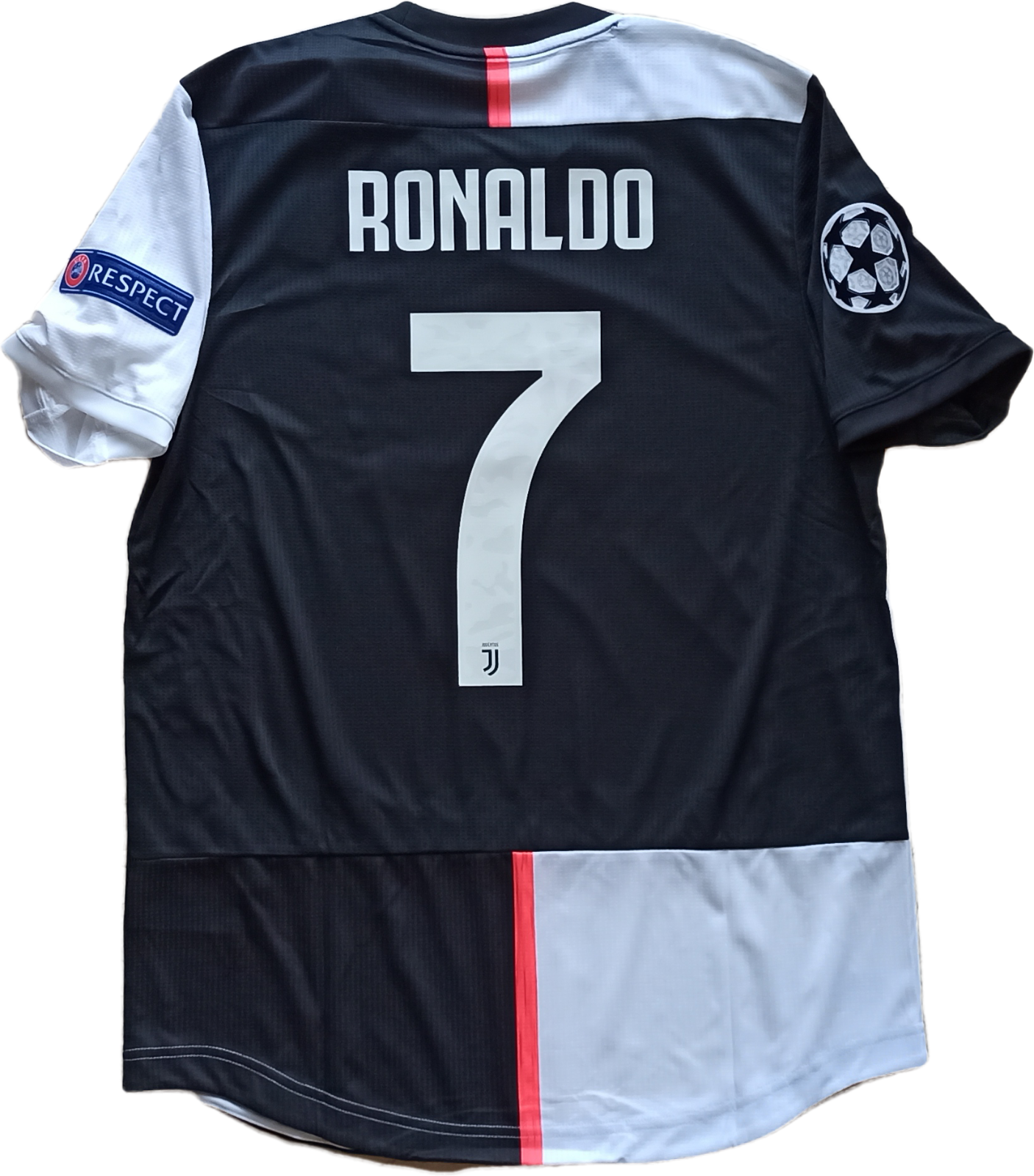 maglia calcio match worn Cristiano Ronaldo juventus Adizero 2019-20 UCL Jeep