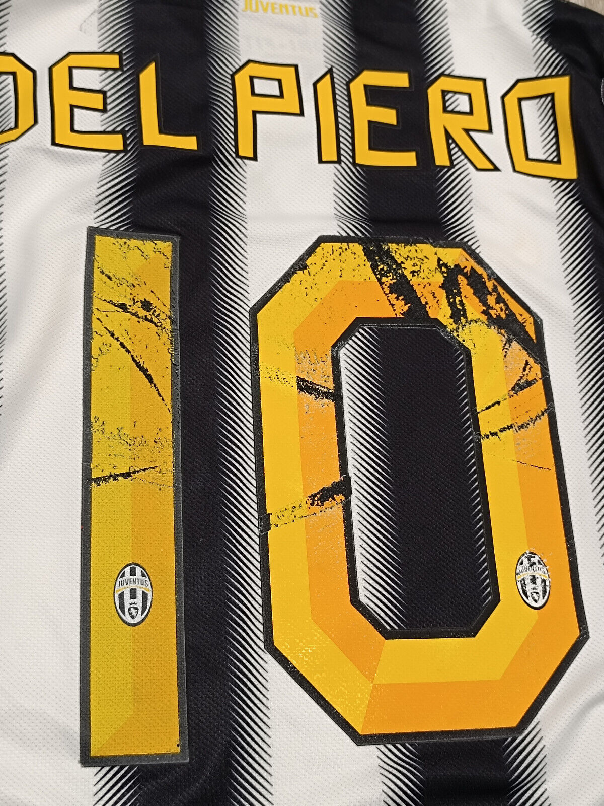 maglia calcio match worn Del Piero juventus Nike 2011-12 betclic *TERMOSALDATA*