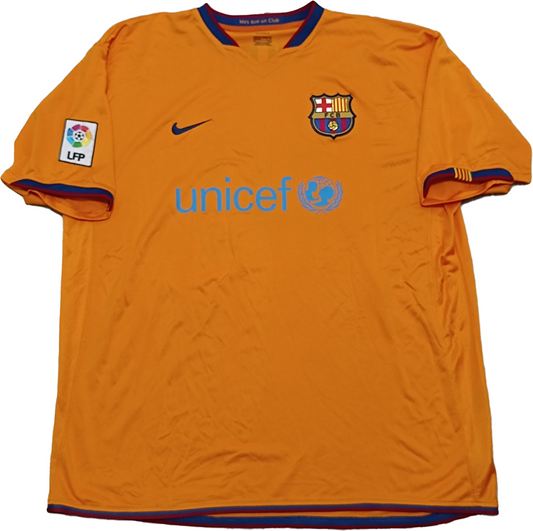 maglia calcio RONALDINHO barcellona home Barca NIKE 2007 2008 shirt camiseta