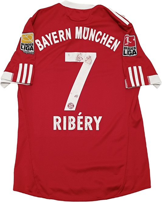 maglia trikot vintage FC Bayern Munich Monaco 2009 2010 RIBERY Adidas S