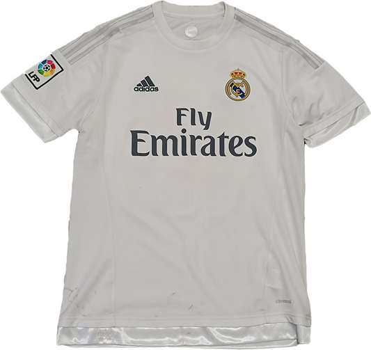 maglia calcio James Rodriguez Real Madrid Fly Emirates 2015 2016 LFP camiseta