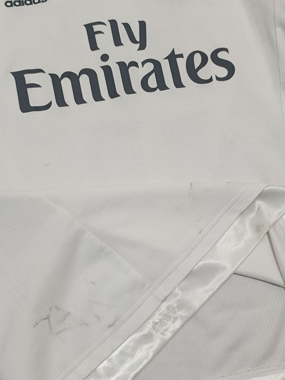 maglia calcio James Rodriguez Real Madrid Fly Emirates 2015 2016 LFP camiseta