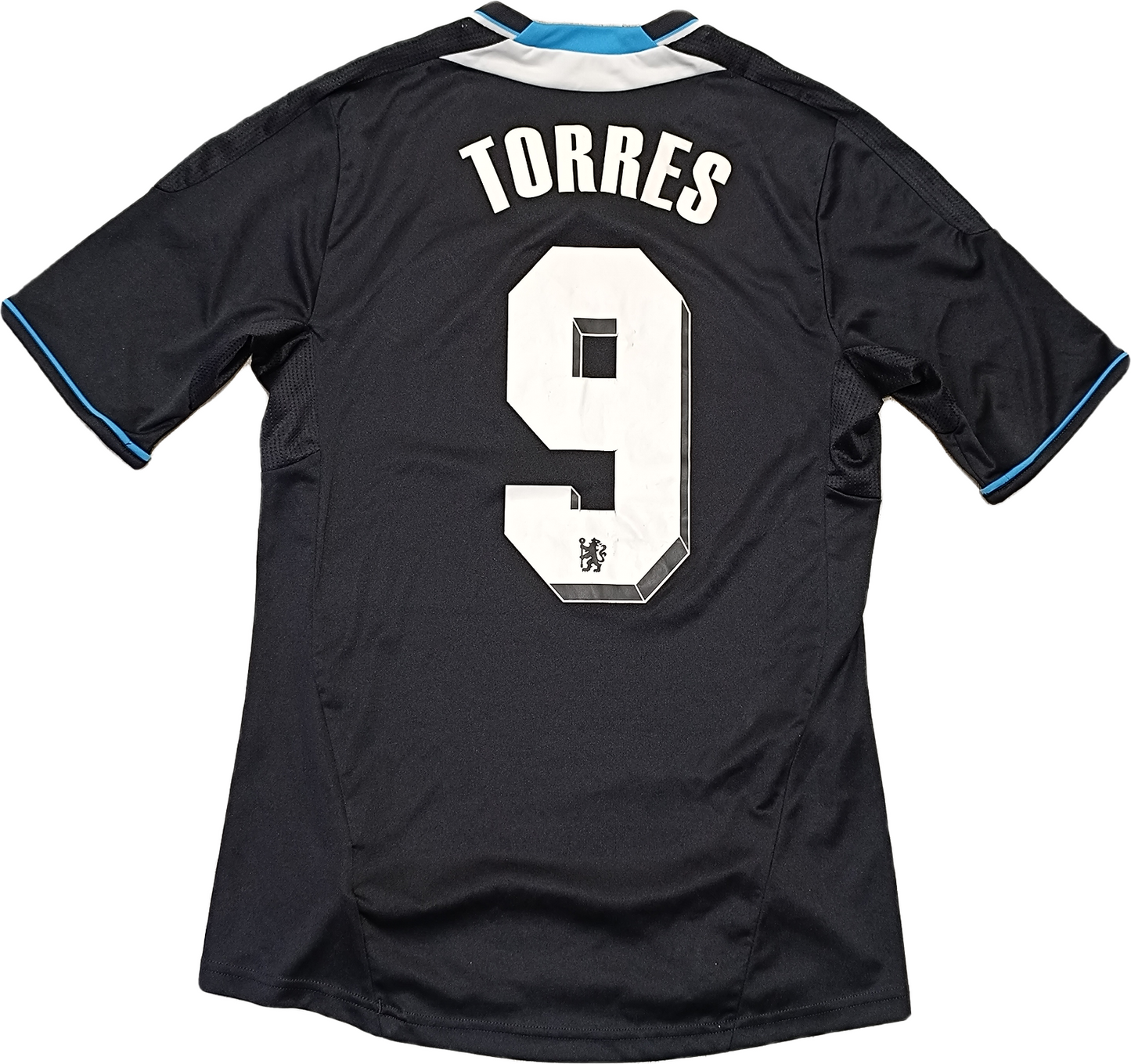 maglia calcio vintage Chelsea TORRES Champions League adidas Samsung 2011 2012