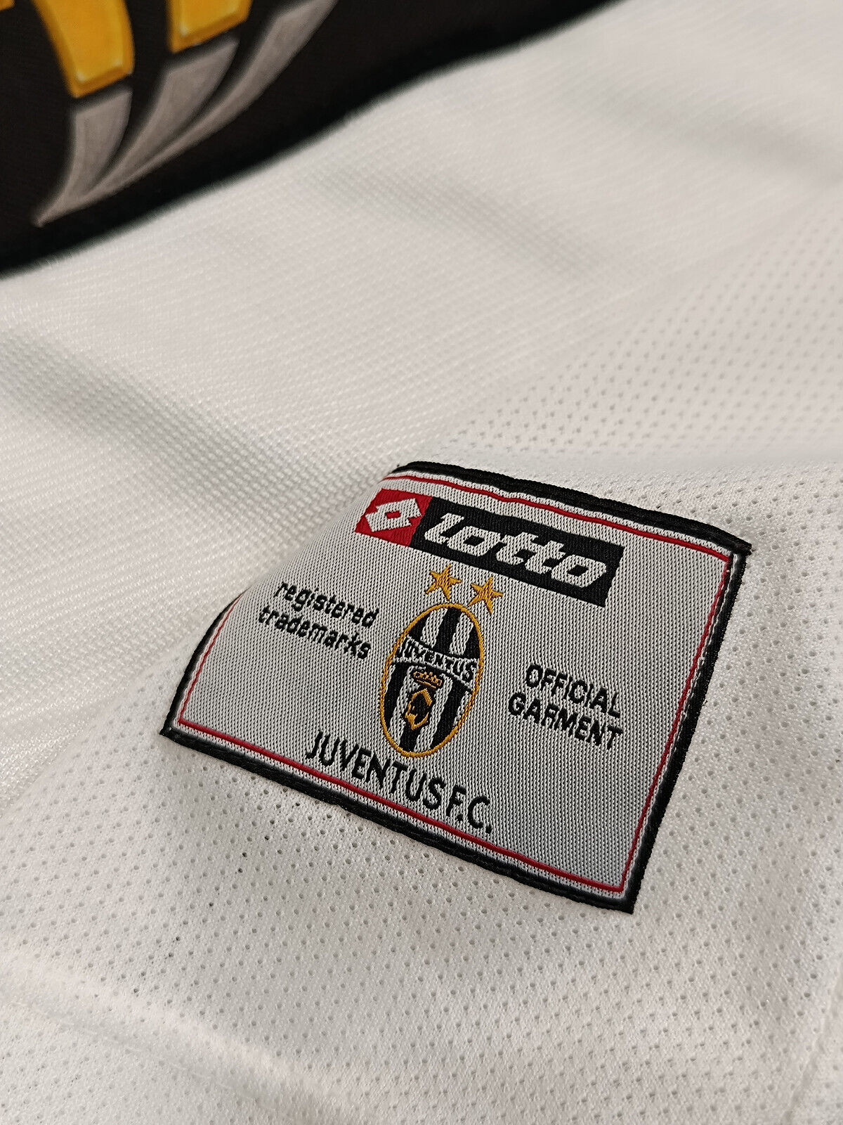 maglia calcio vintage juventus 2002 2003 DEL PIERO Fastweb away player shirt