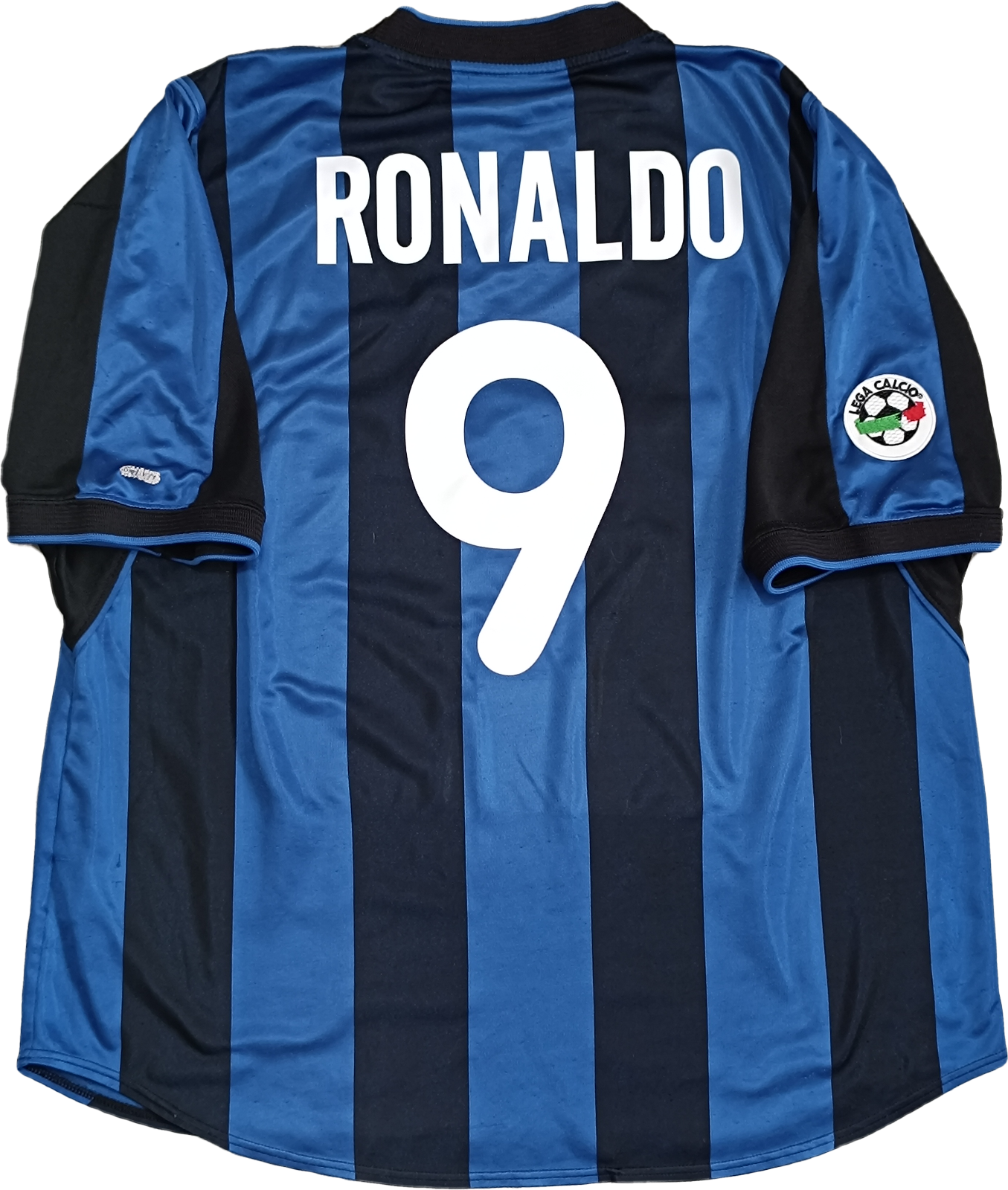 maglia calcio vintage Ronaldo Inter 2000-01 Home Nike Pirelli jersey shirt L