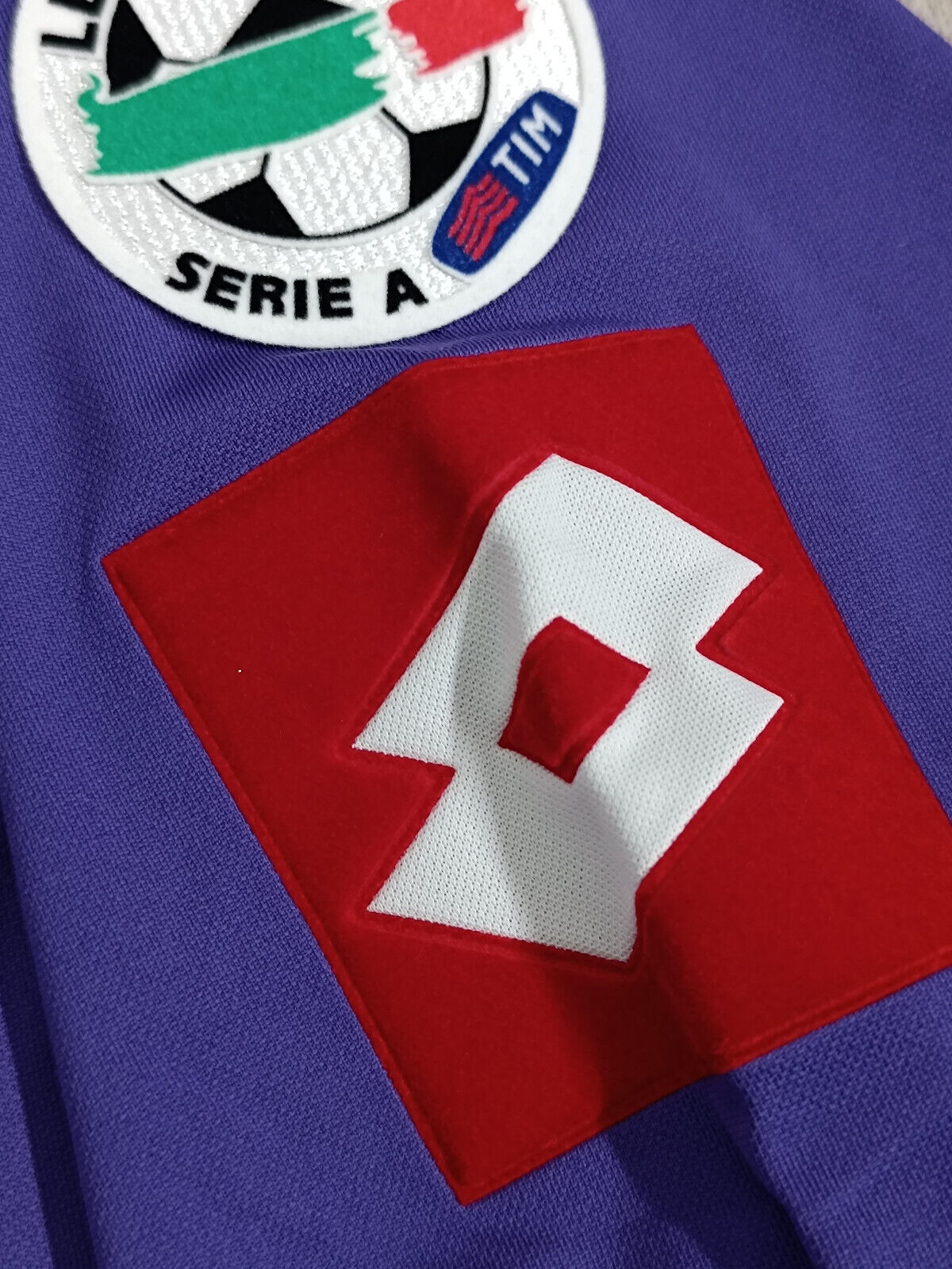 maglia calcio Fiorentina vintage Lotto TOYOTA 2005 2006 MSerie A jersey