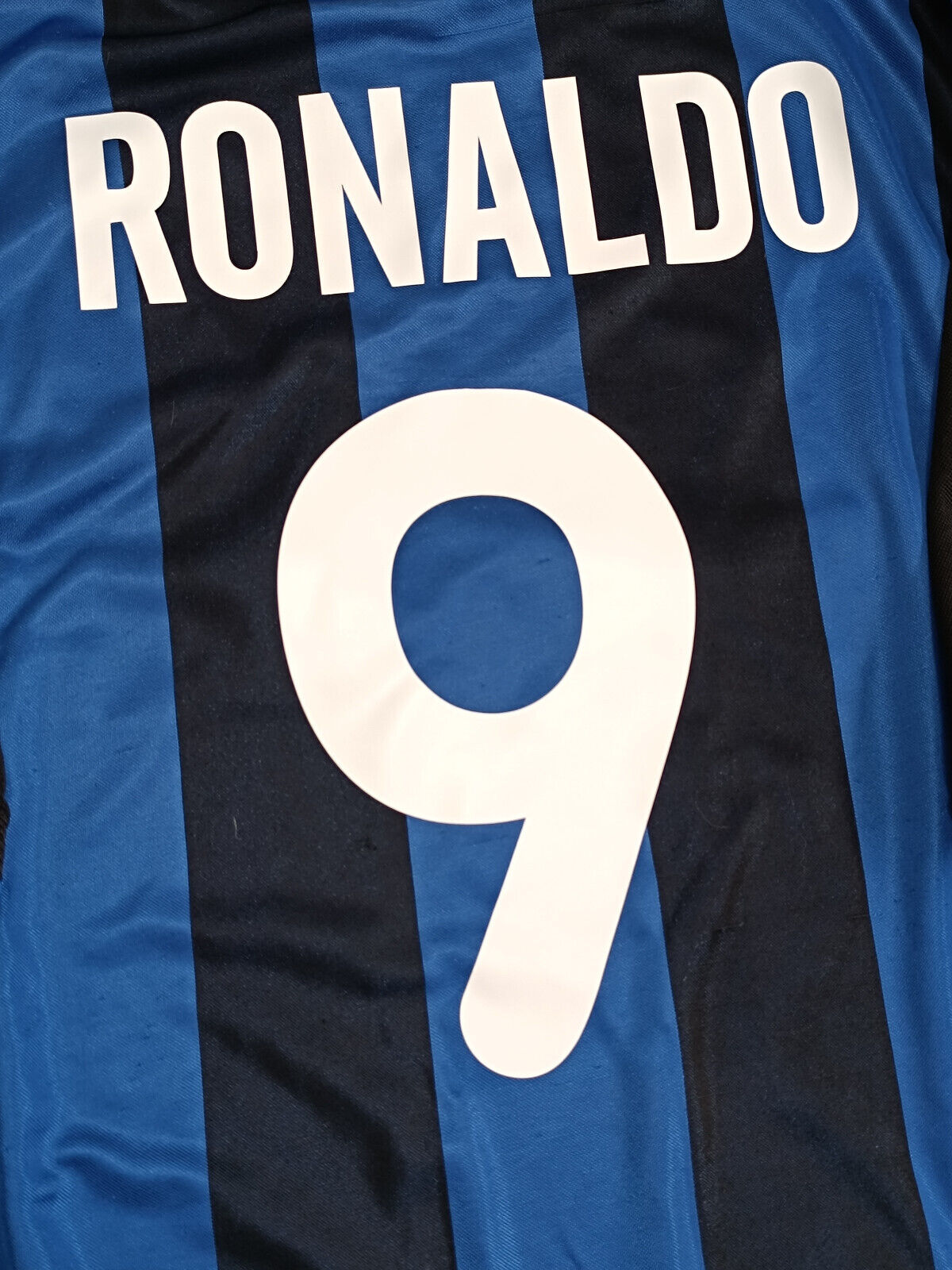 maglia calcio vintage Ronaldo Inter 2000-01 Home Nike Pirelli jersey shirt L