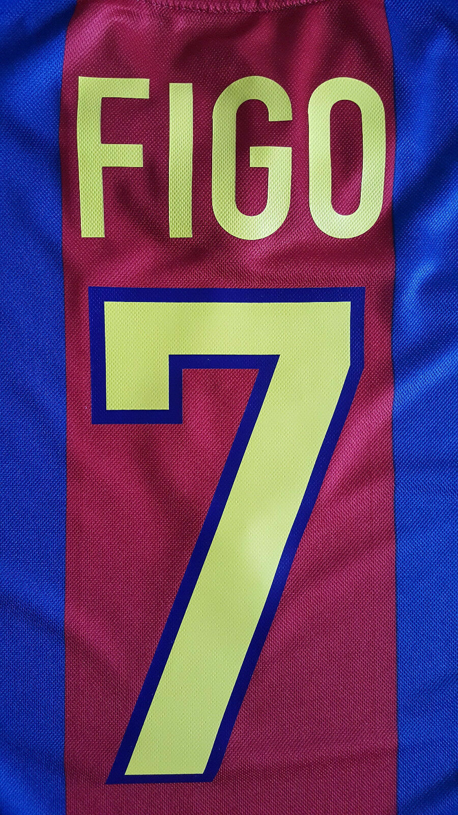 Luis Figo Barca barcellona home jersey camiseta NIKE 1998 1999 XL