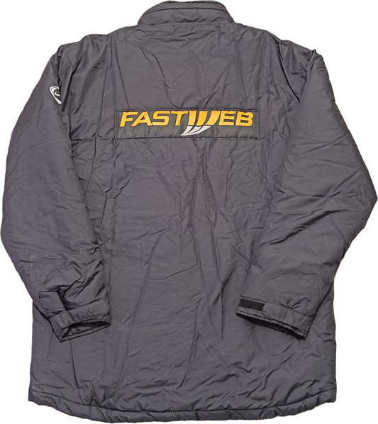 Juventvintage calcio Fastweb Nike Jacket tracktop Coat imbottito DEL PIERO 2003