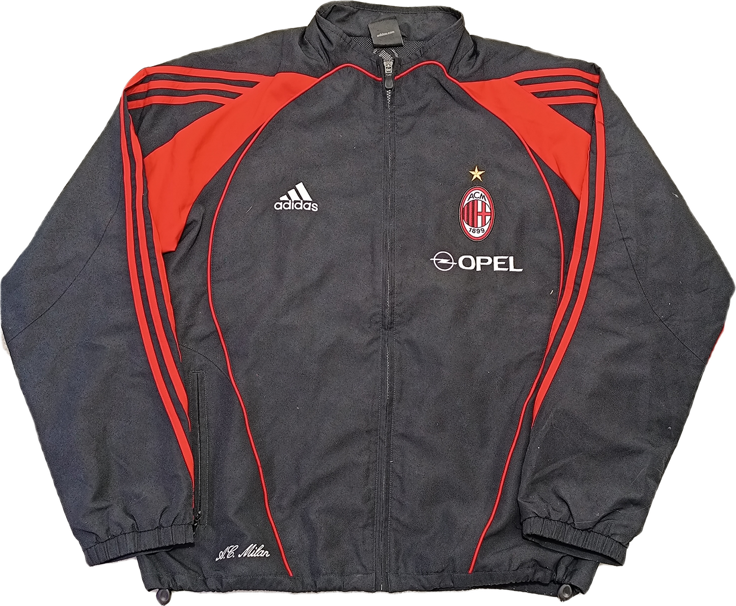 maglia calcio shirt Milan tracksuit 2007 track top Adidas FORMOTION Jersey