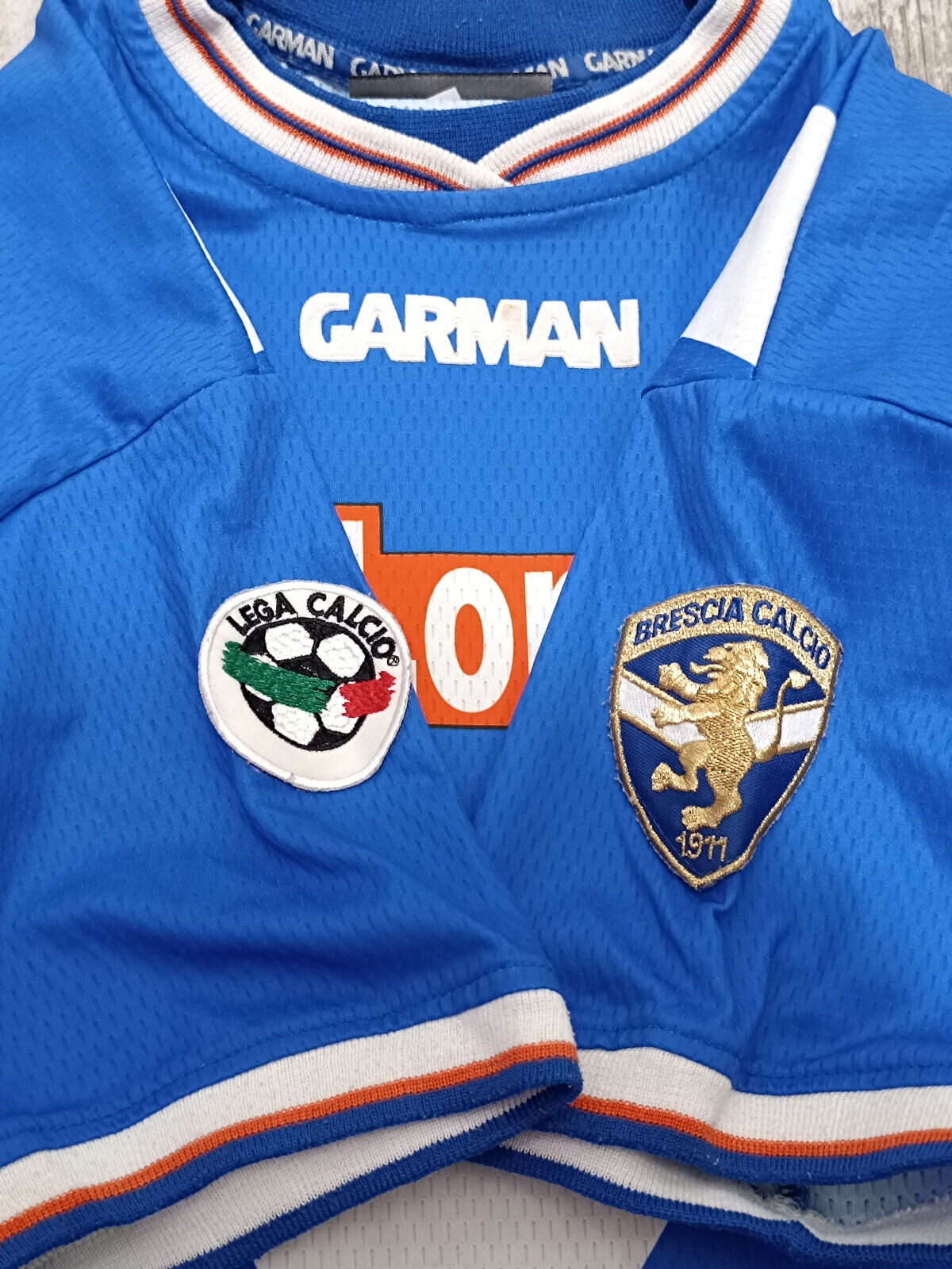 maglia calcio Baggio home Shirt Brescia 2001 2002 Garman M Serie A