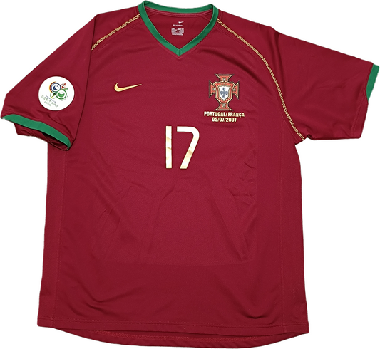 maglia calcio vintage Cristiano Ronaldo Portugal - Francia World Cup 2006 Nike