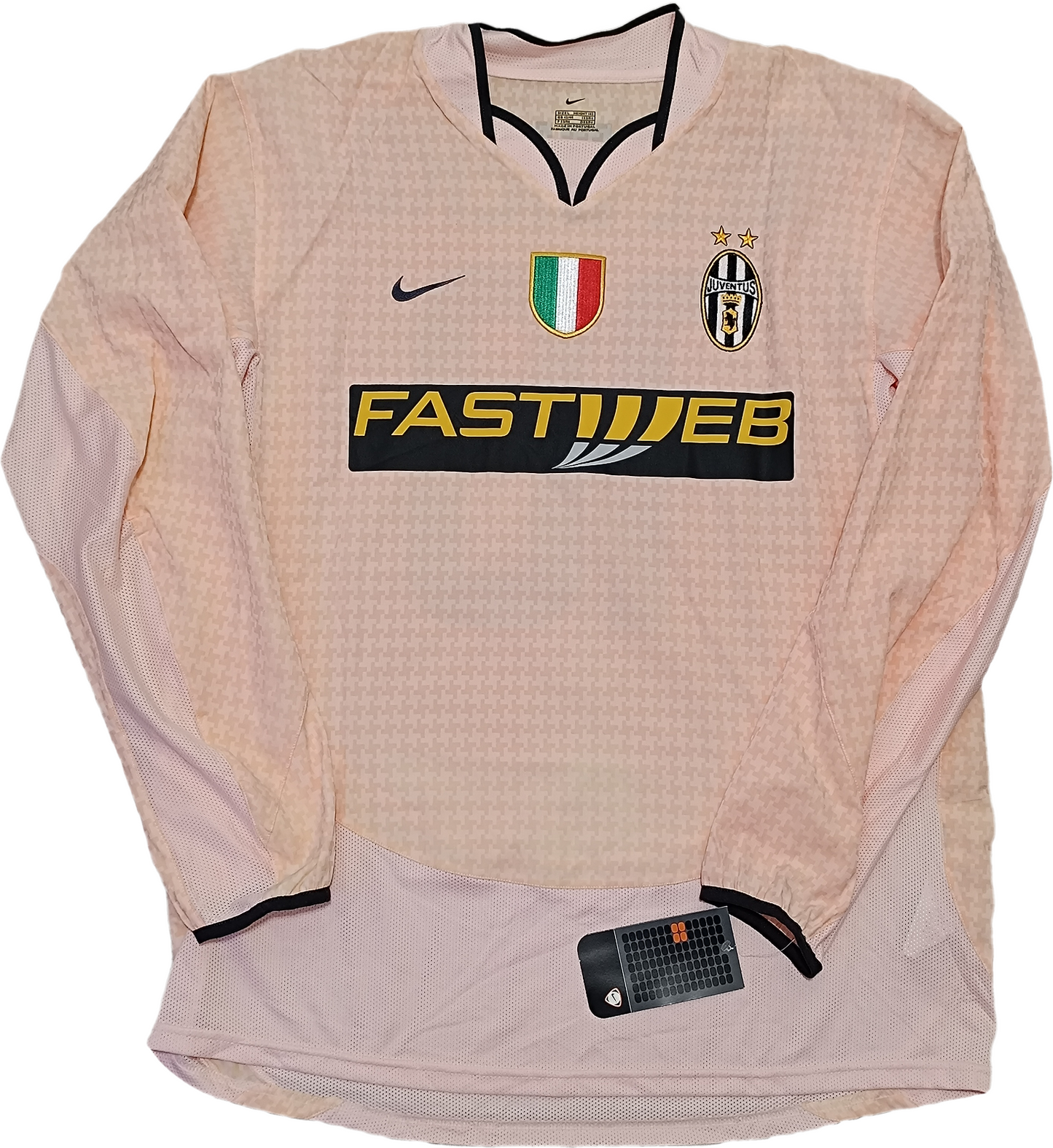 maglia calcio vintage Juventus DEL PIERO Nike L Player Issue 2003 2004 Fastweb