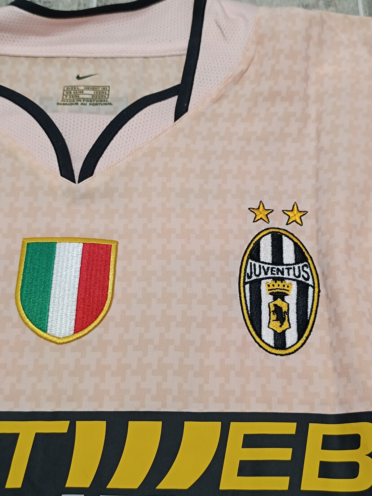 maglia calcio vintage Juventus DEL PIERO Nike L Player Issue 2003 2004 Fastweb