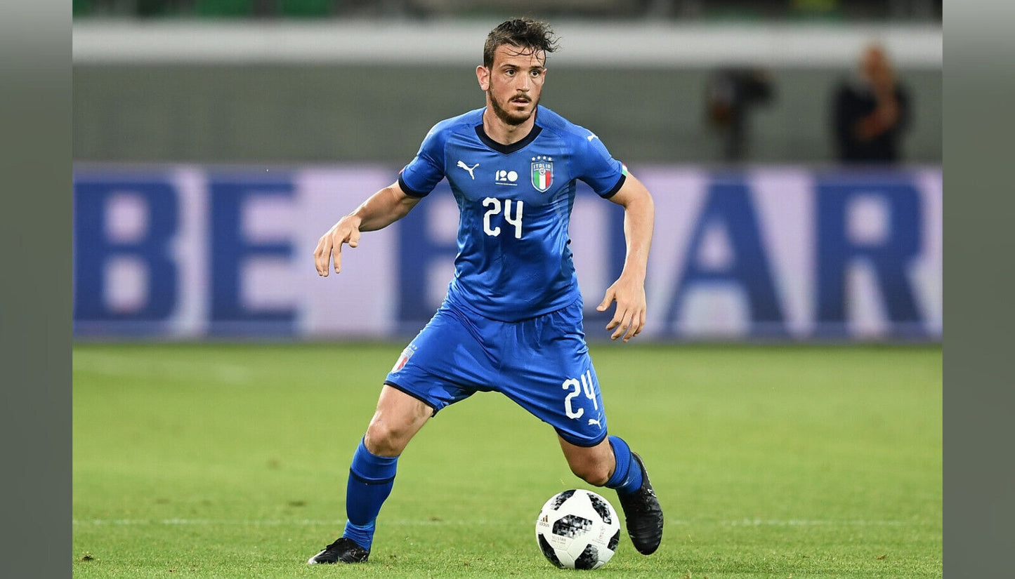 Maglia match worn gara FLORENZI PUMA 2018 Dry-cell EURO QUALIFIERS 2020