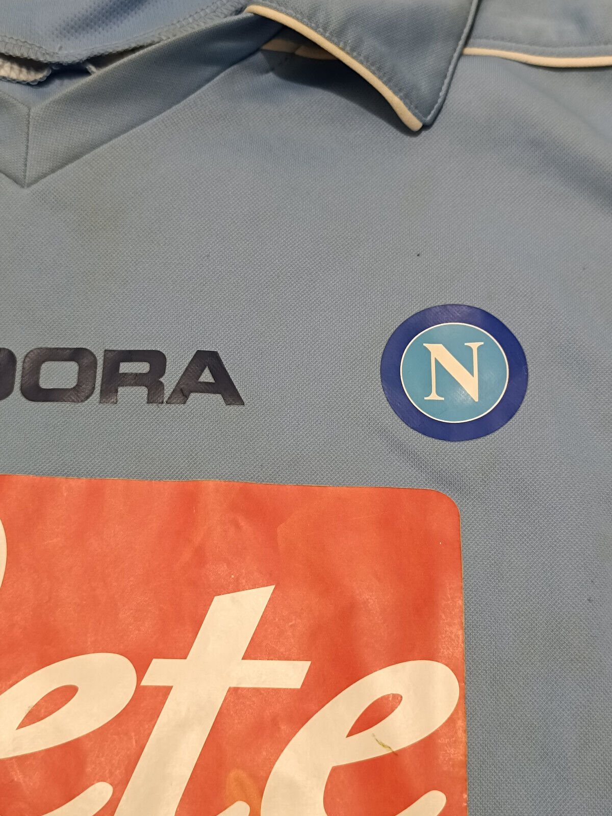 maglia calcio Napoli Hamsik 2007 2008 Home Jersey Diadora XL Lete Nuova LETE